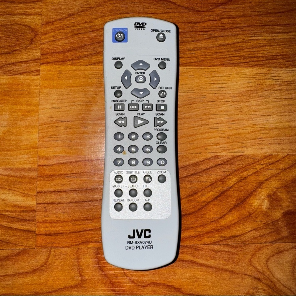 JVC RM-SXV074U REMOTE CONTROL for XV-N350B XV-N352S XV-N370B XV-N372S XV-N650B